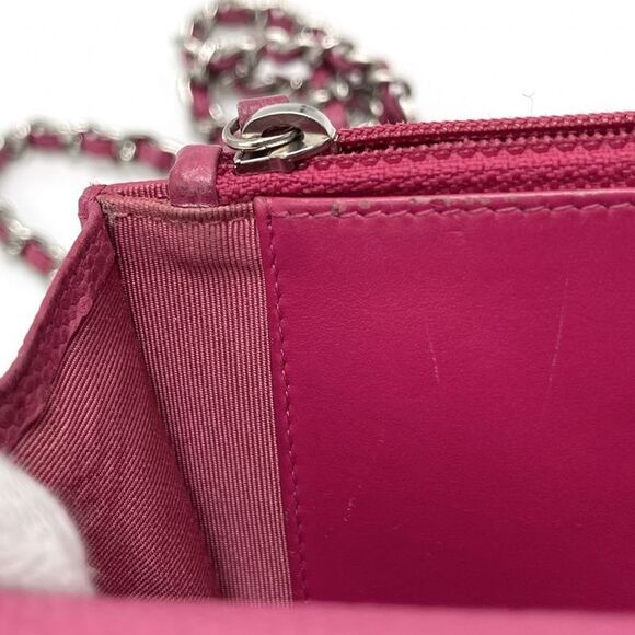 Chanel Chain Wallet Women's Shoulder Bag Coco Mark Crossbody Wallet Chanel - Picture 13 of 16